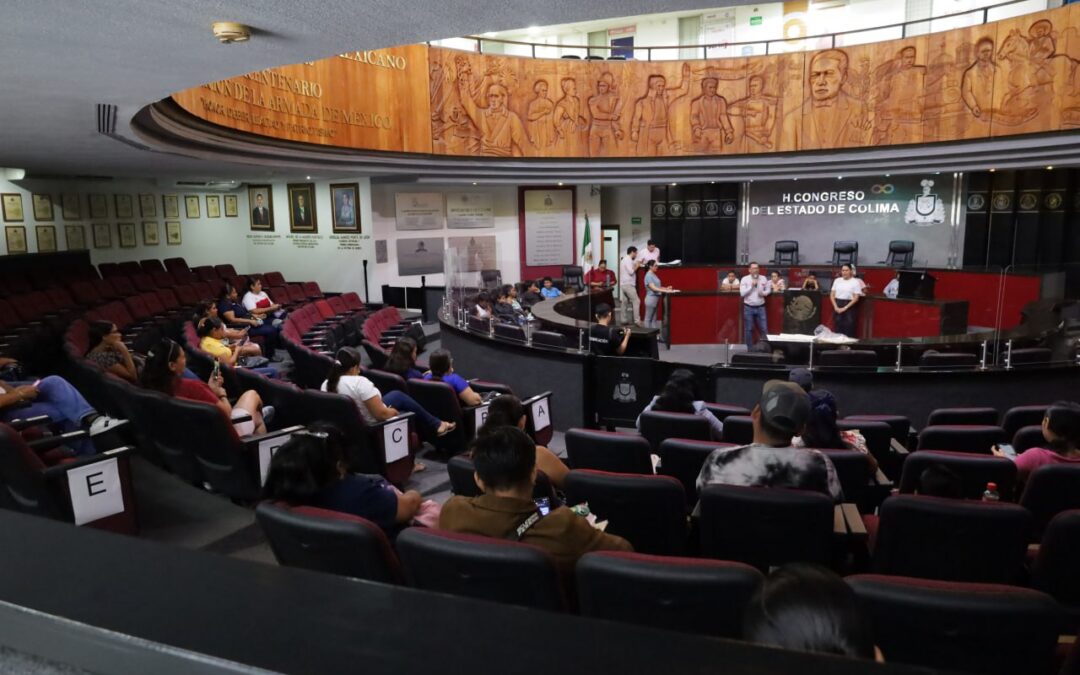 TODO LISTO PARA EL CONGRESO INFANTIL 2025 EN EL PODER LEGISLATIVO DE COLIMA