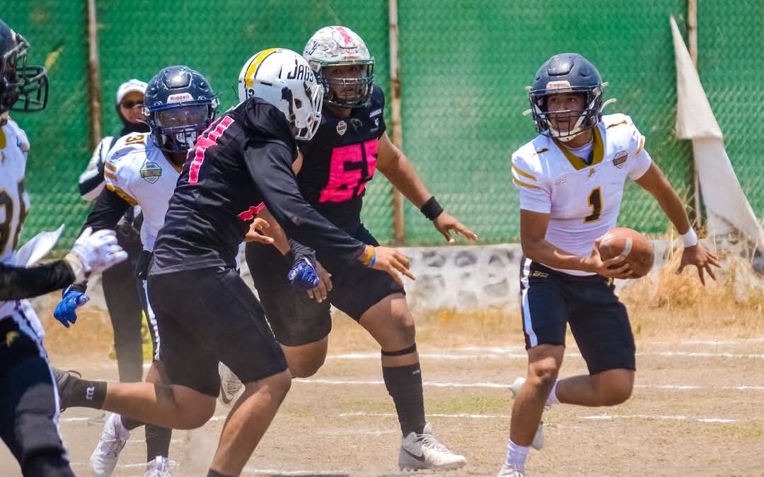 CONTINÚA JAGUARES COLIMA CON SU PASO INVICTO EN LA LIGA DE FÚTBOL AMERICANO DEL EDOMEX