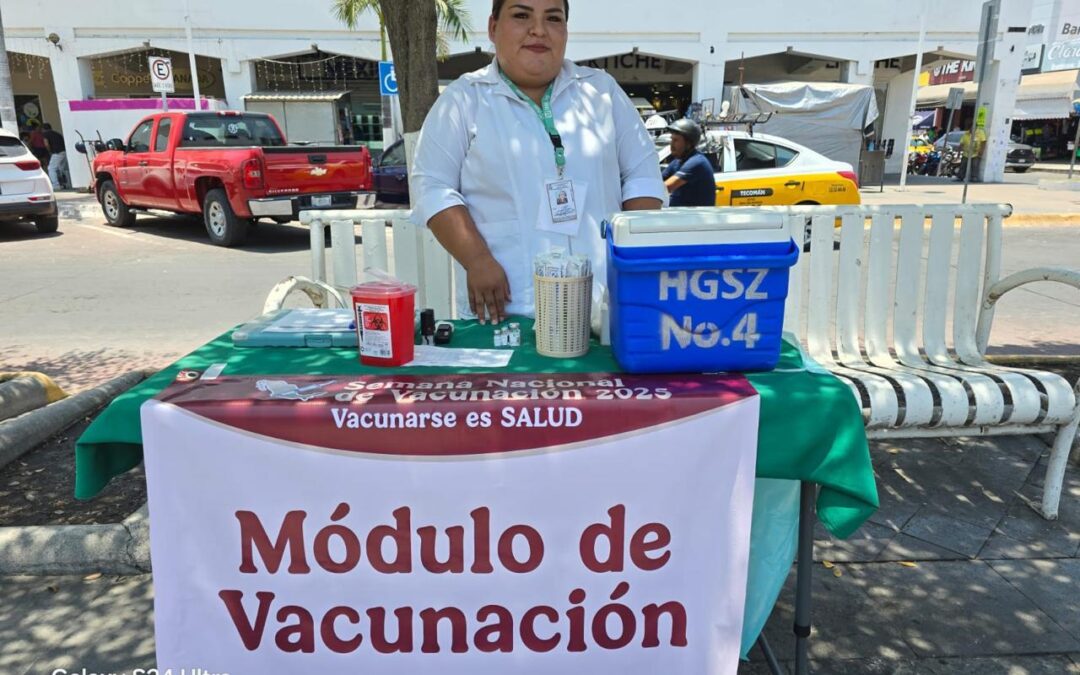 EXHORTA IMSS COLIMA A MANTENER ALTAS TASAS DE VACUNACIÓN PARA EVITAR BROTES DE SARAMPIÓN