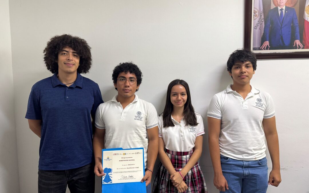 GANAN ESTUDIANTES UDEC EXPOCIENCIAS COLIMA 2025 Y REPRESENTARÁN A MÉXICO EN COSTA RICA