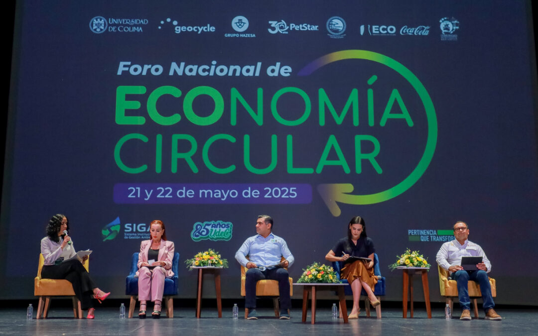 FORO NACIONAL DE ECONOMÍA CIRCULAR: UN ESPACIO PARA LA REFLEXIÓN Y ACCIÓN AMBIENTAL