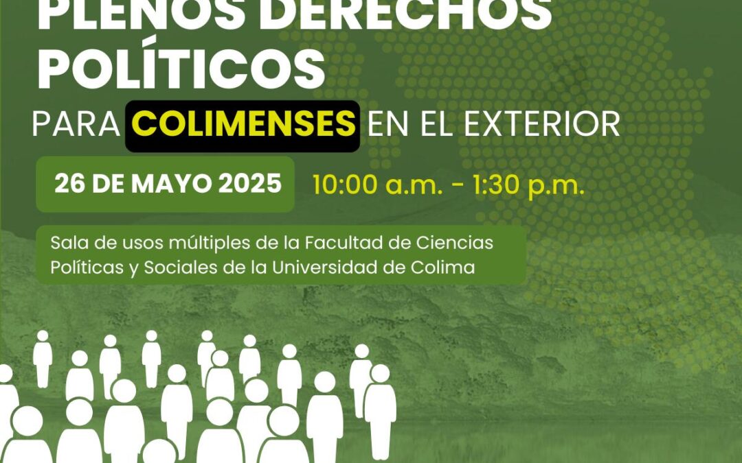 UDEC, SEDE DEL FORO NACIONAL “PLENOS DERECHOS POLÍTICOS DE LOS RESIDENTES EN EL EXTRANJERO”