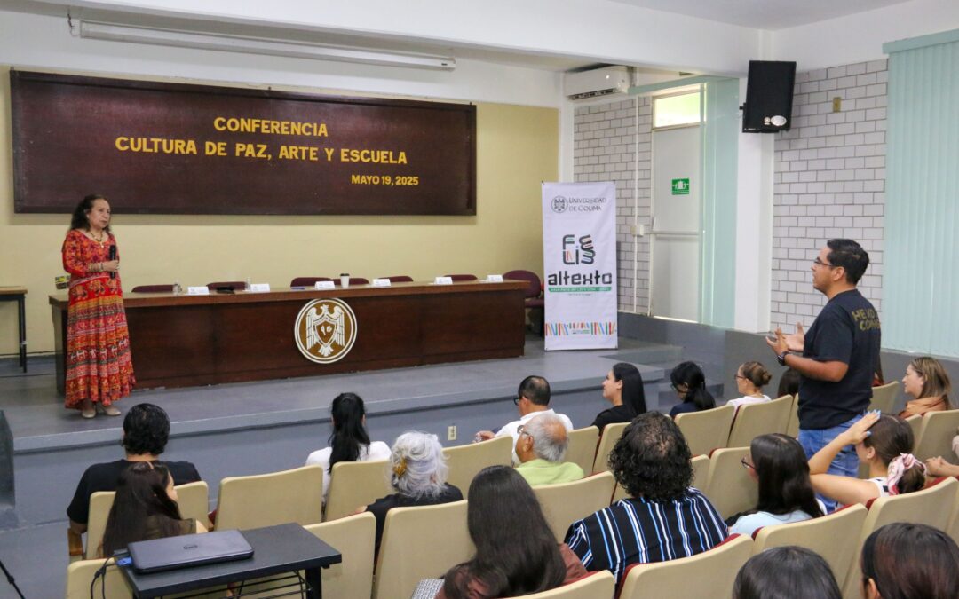 LUCINA JIMÉNEZ COMPARTE SU VISIÓN SOBRE ARTE, CULTURA DE PAZ Y EDUCACIÓN