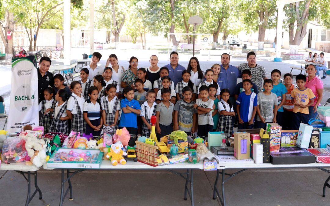REALIZAN VOLUNTARIADO Y ESTUDIANTES DONATIVO DE JUGUETES EN CASA HOGAR