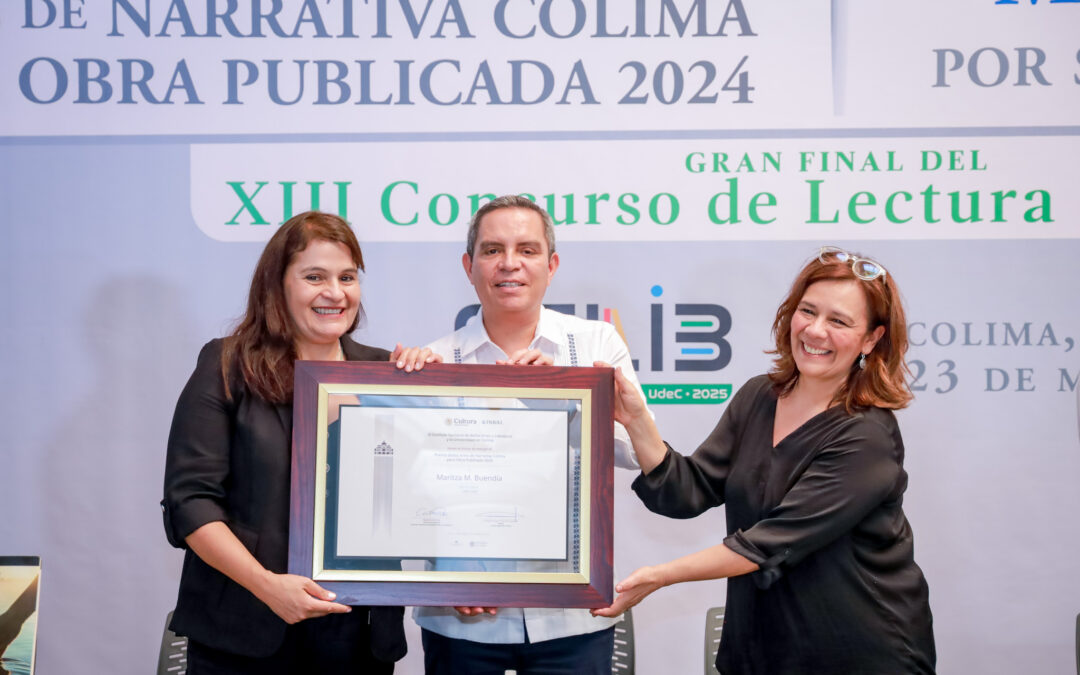 ES MARITZA M. BUENDÍA PREMIO BELLAS ARTES DE NARRATIVA COLIMA 2024 POR “CIELO CRUEL”