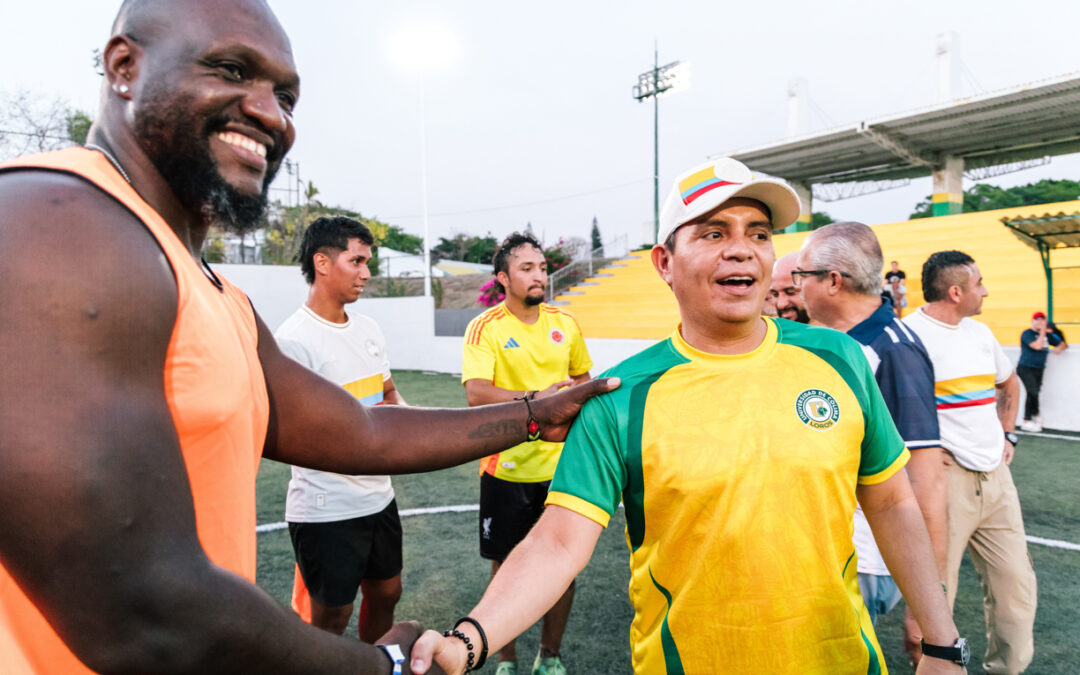 VENCE MÉXICO A COLOMBIA EN PARTIDO AMISTOSO DE FUTBOL RÁPIDO
