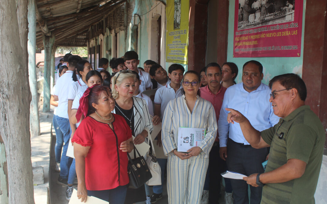 VISITAN ESTUDIANTES EX HACIENDA PASO DEL RÍO, COMO PARTE DE ALTEXTO 2025