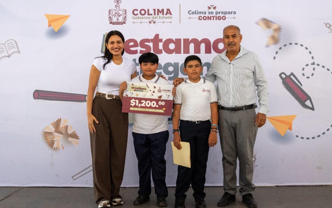 2,664 ESTUDIANTES DE PRIMARIAS PÚBLICAS EN VILLA DE ÁLVAREZ RECIBEN ESTE VIERNES MI COLIBECA PARA EMPEZAR