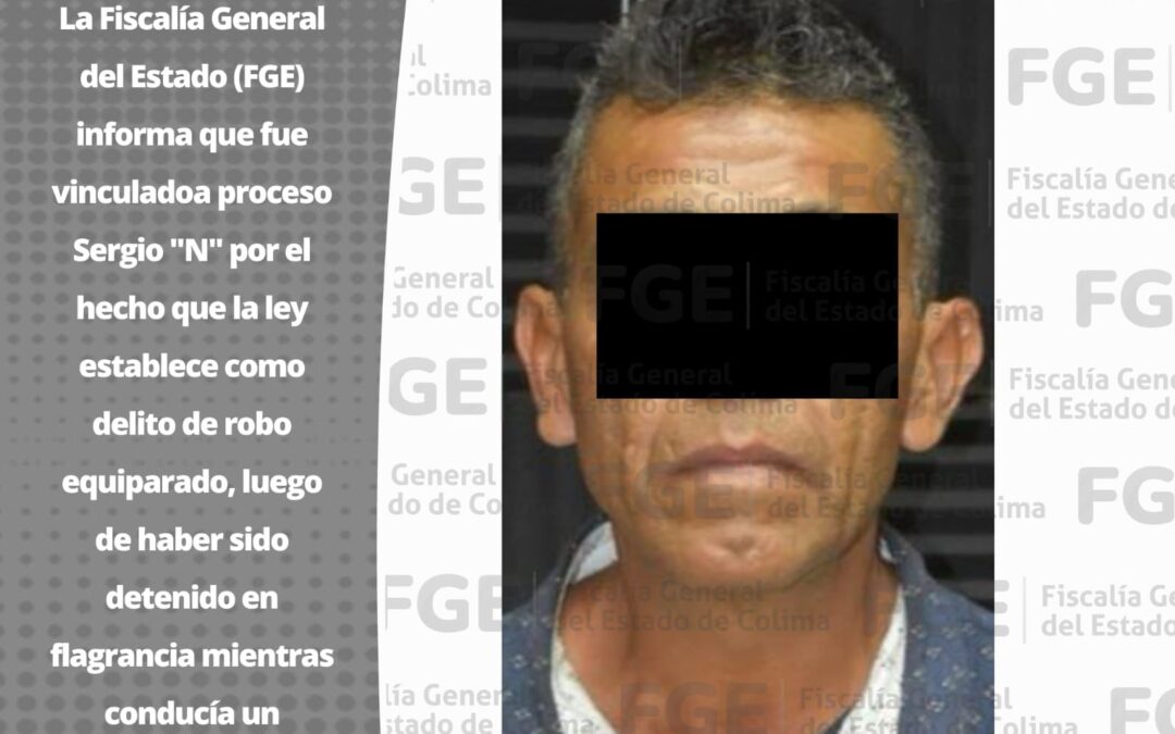 VA A PRISIÓN SUJETO ATRAPADO CUANDO CIRCULABA EN UN VEHÍCULO ROBADO