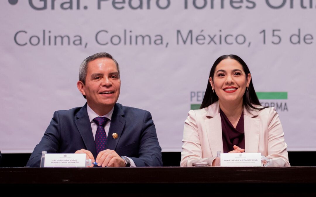 INDIRA VIZCAÍNO RECONOCE LA CONTRIBUCIÓN DE DOCENTES Y PERSONAL DE UDEC AL PUEBLO DE COLIMA