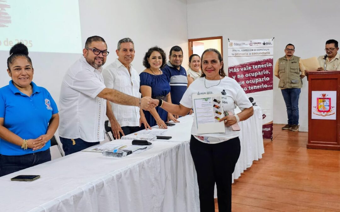 IEEA COLIMA IMPULSA LA ESTRATEGIA ESTATAL DE ALFABETIZACIÓN EN MINATITLÁN