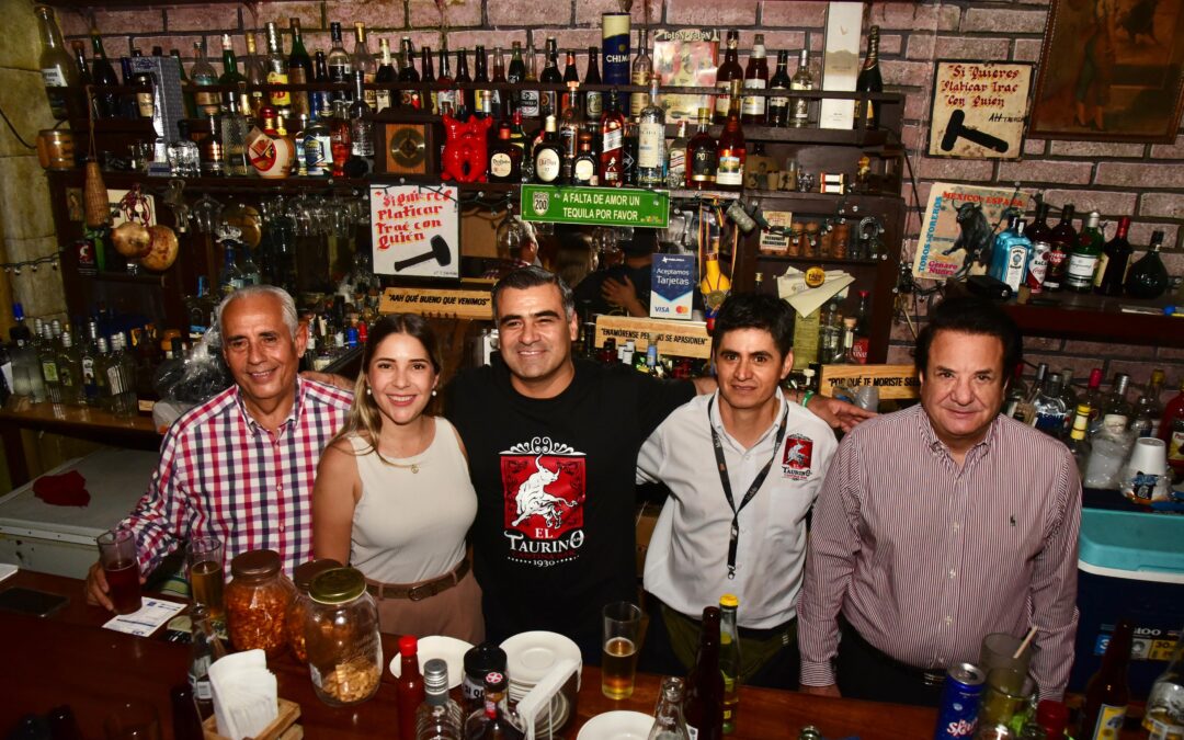 PRESIDENTE RIULT RIVERA ASISTE COMO INVITADO ESPECIAL A LA CELEBRACIÓN POR EL 95 ANIVERSARIO DE LA CANTINA EL TAURINO