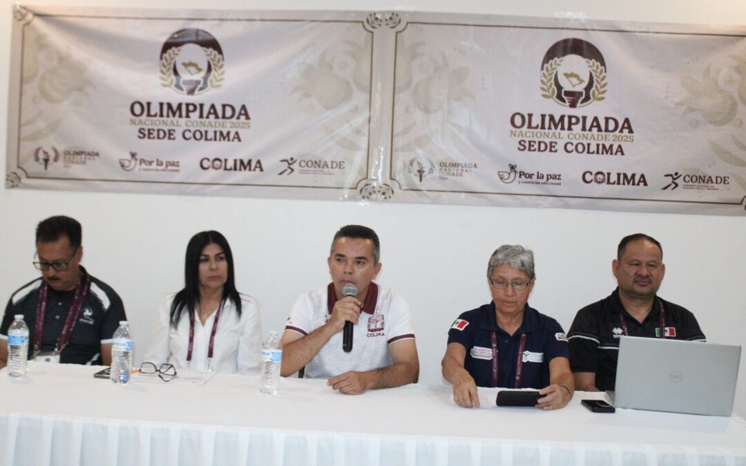 COLIMA INICIA ACTIVIDADES COMO SEDE DE LA OLIMPIADA NACIONAL CONADE 2025