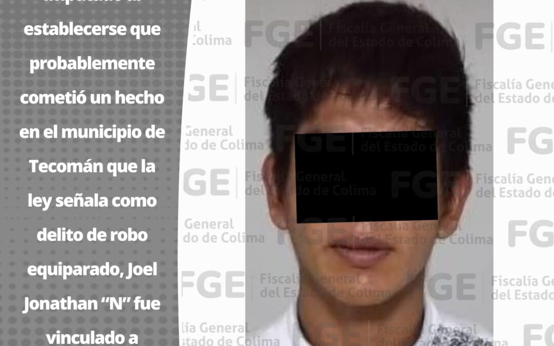 ATRAPAN A SUJETO POR CONDUCIR MOTO ROBADA, YA ESTÁ TRAS LAS REJAS