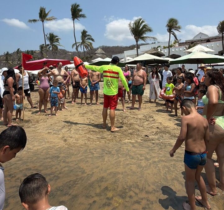 UEPC: ‘BALTO’ EMITE RECOMENDACIONES A QUIENES VISITAN PLAYAS COLIMENSES