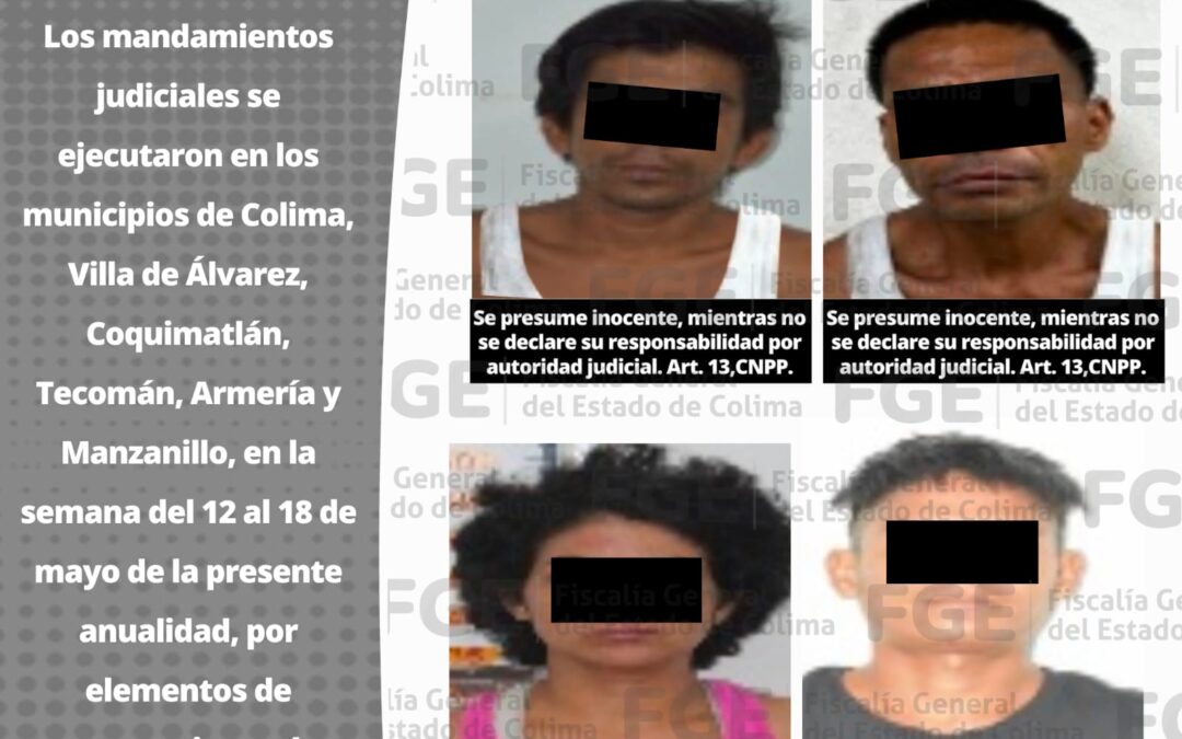 DURANTE CATEO, DECOMISA FGE DROGA Y DETIENE A 4 SOSPECHOSOS, YA INTEGRAN INVESTIGACIÓN