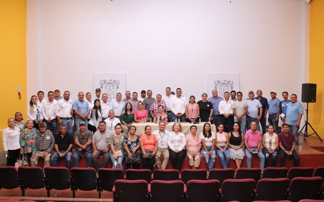 GOBIERNO DE RIULT RIVERA SE REÚNE CON AUTORIDADES EJIDALES Y AUXILIARES DEL MUNICIPIO DE COLIMA