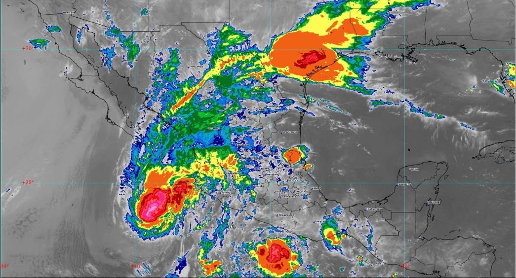 TORMENTA ‘ALVIN’ TODAVÍA PODRÍA GENERAR LLUVIAS FUERTES EN ZONAS DE COLIMA, ESTE VIERNES