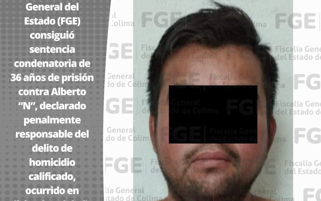 PASARÁ HOMICIDA 36 AÑOS EN EL TAMBO, FUE SENTENCIADO