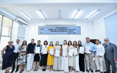 EGRESA PRIMERA GENERACIÓN DE LA MAESTRÍA EN NUTRICIÓN CLÍNICA, EN LA UDEC