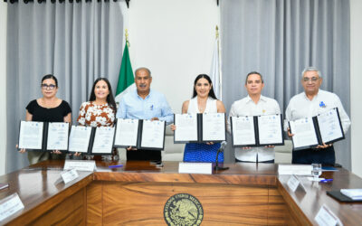 FIRMAN CONVENIO UDEC, ISENCO Y UPN PARA FORTALECER LA FORMACIÓN DOCENTE EN COLIMA