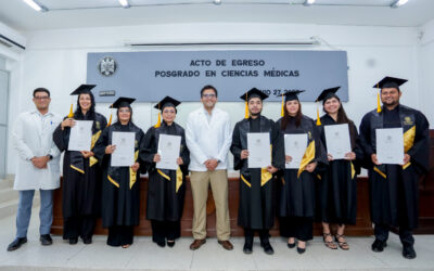 CONCLUYEN DOS GENERACIONES MÁS DE MAESTRÍA Y DOCTORADO EN CIENCIAS MÉDICAS, EN LA UDEC