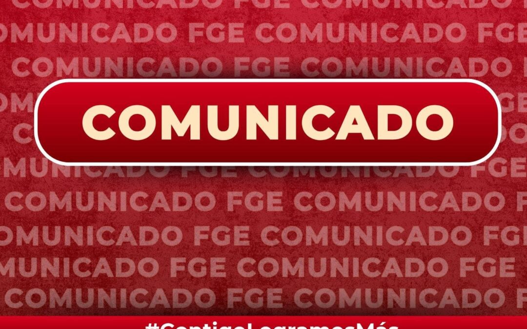 ACLARA FGE SOBRE INCIDENTE DE TRÁNSITO DONDE RESULTÓ LESIONADA MENOR DE EDAD