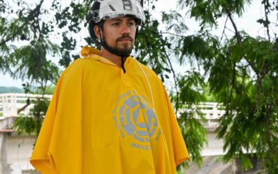 ROSI BAYARDO RECORRE PUNTOS ESTRATÉGICOS TRAS INTENSAS LLUVIAS. REPORTA SALDO BLANCO EN MANZANILLO