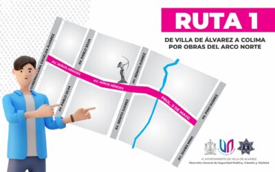 👷🚧 #VILLADEÁLVAREZ 𝐩𝐫𝐨𝐩𝐨𝐧𝐞 𝐑𝐮𝐭𝐚 𝟏 ALTERNA, POR OBRAS DEL ARCO NORTE EN V. CARRANZA