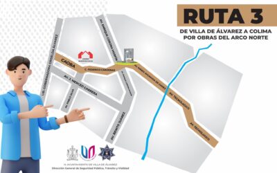 👷🚧#VILLADEÁLVAREZ 𝐩𝐫𝐨𝐩𝐨𝐧𝐞 𝐑𝐮𝐭𝐚 𝟑 ALTERNA, POR OBRAS DEL ARCO NORTE EN V. CARRANZA