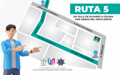 👷🚧#VILLADEÁLVAREZ 𝐩𝐫𝐨𝐩𝐨𝐧𝐞 𝐑𝐮𝐭𝐚 𝟓 ALTERNA, POR OBRAS DEL ARCO NORTE EN V. CARRANZA