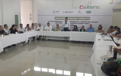 CONCLUYE SIMULACRO DEL PLAN DE EMERGENCIA PARA PREVENCIÓN Y CONTROL DEL GUSANO BARRENADOR