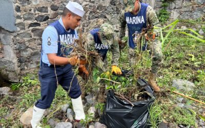 UEPC SE SUMA A JORNADA DE LIMPIEZA EN RÍO COLIMA ANTE LA TEMPORADA DE LLUVIAS