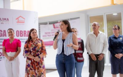 INDIRA VIZCAÍNO ENTREGA #OBRASQUETRANSFORMAN EN CAM DE LA VILLA E ISENCO CUAUHTÉMOC POR CASI 5 MDP