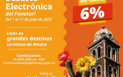 ANUNCIA FONATUR TERCERA SUBASTA ELECTRÓNICA DE LOTES CON DESCUENTOS POR PRONTO PAGO DE HASTA 6%