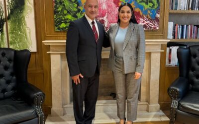 GOBERNADORA INDIRA VIZCAÍNO Y TITULAR DE LA SICT DAN SEGUIMIENTO A OBRAS DE INFRAESTRUCTURA EN COLIMA