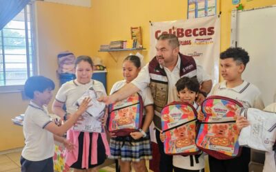 IEEA IMPULSA ENTREGA OPORTUNA DE COLIBECAS EN ESCUELAS DE COLIMA
