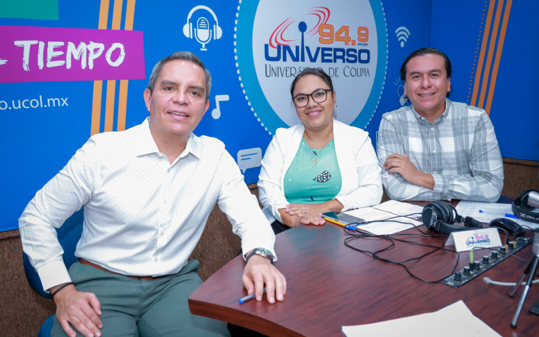 RECTORÍA EN FRECUENCIA: ABORDA RECTOR AVANCES EN MATERIA CLIMÁTICA Y TECNOLÓGICA EN LA UDEC