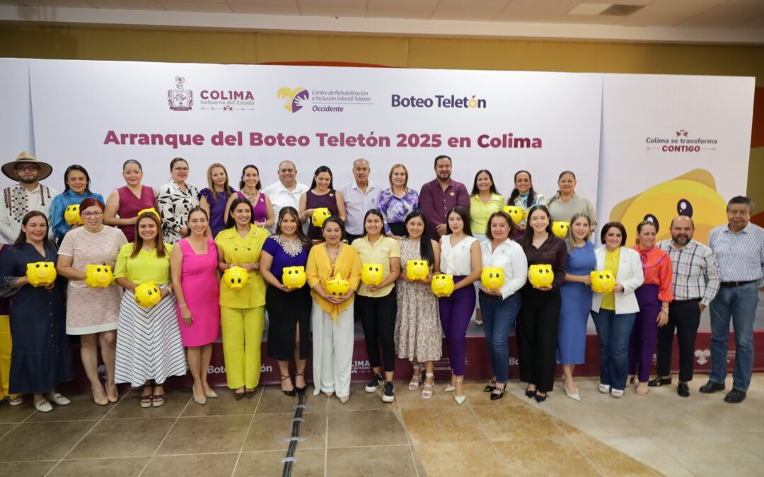 PARTICIPAN DIPUTADOS EN ARRANQUE DEL BOTEO TELETÓN 2025