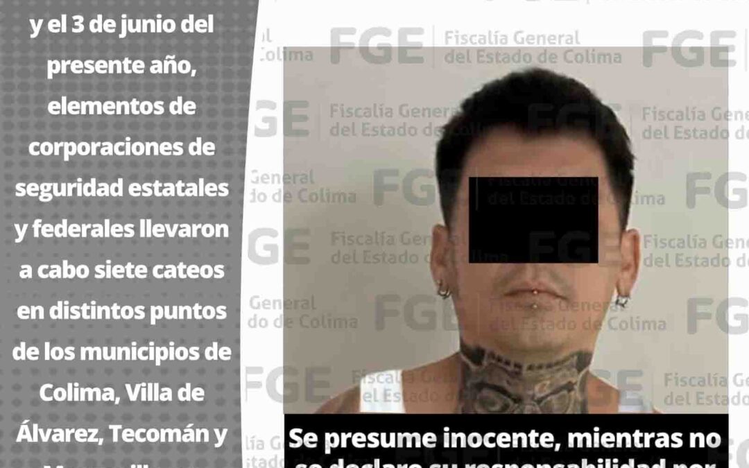 DECOMISAN NARCÓTICOS, UN ARMA DE FUEGO Y DETIENEN A UN SUJETO, DURANTE CATEO