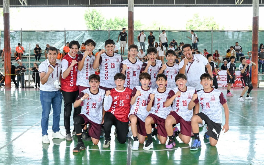 COLIMA EN SEMIFINALES DE BALONMANO DE LA OLIMPIADA NACIONAL CONADE 2025