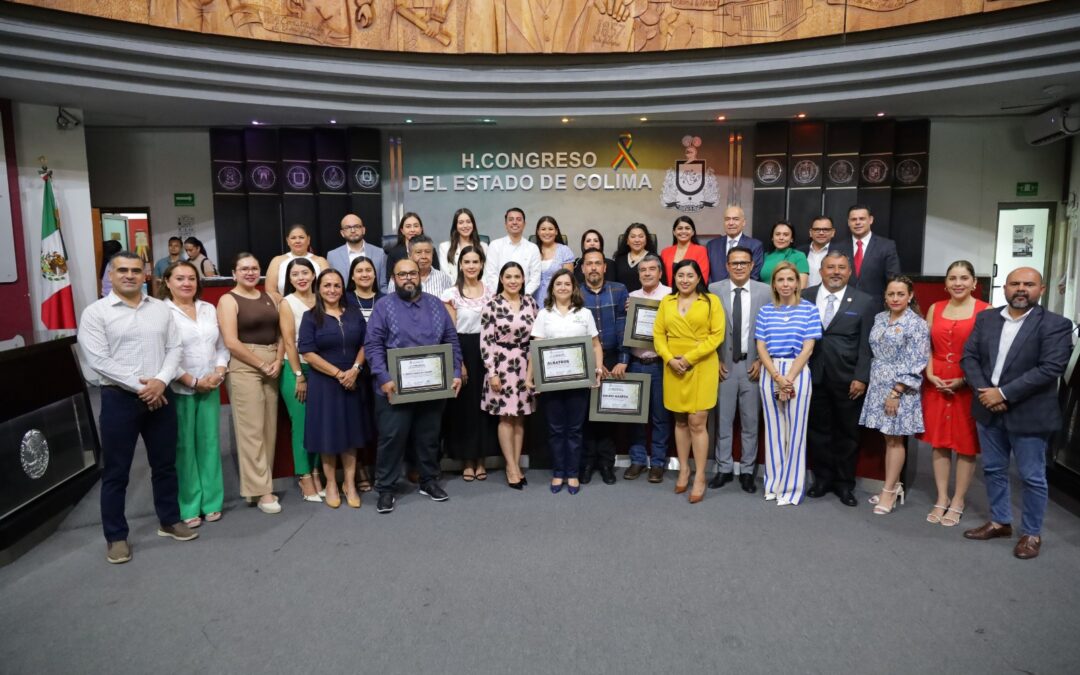 ENTREGAN DIPUTADOS PREMIO ESTATAL AL CUIDADO DEL MEDIO AMBIENTE 2025
