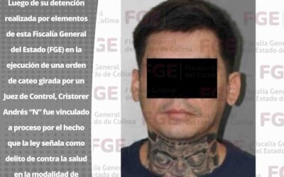 INICIAN PROCESO A SUJETO ACUSADO DE NARCO VENDEDOR
