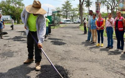 SUPERVISA TEY GUTIÉRREZ BACHEO EN AVENIDAS PRINCIPALES DE VILLA DE ÁLVAREZ