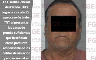 CONSIGUE FGE VINCULAR A SUJETO POR COMETER VIOLACIÓN Y ABUSO SEXUAL