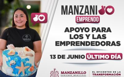 MAÑANA, 13 DE JUNIO, CIERRA EL REGISTRO PARA “MANZANIYO EMPRENDO”