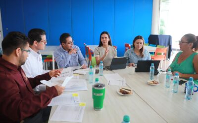 ENCABEZA ROSI BAYARDO REUNIÓN ESTRATÉGICA PARA AVANCES EN PROYECTOS DE MOVILIDAD