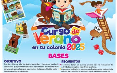 ANUNCIA TEY EL PROGRAMA CURSOS DE VERANO EN TU COLONIA 2025