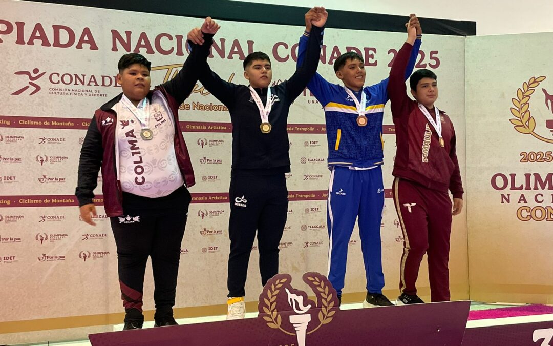 EMILIANO CONTRERAS DA A COLIMA MEDALLA DE PLATA EN JUDO DE LA OLIMPIADA NACIONAL CONADE 2025