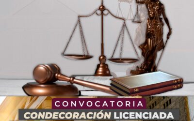 CONVOCAN A ABOGADAS Y ABOGADOS AL PREMIO “LICENCIADA MARGARITA TORRES HUERTA”, EN SU EDICIÓN 2025